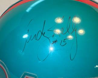 Autographed Rage XFL Football Helmet - Andy Kelly