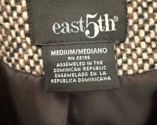 East fifth Women's Tweed Blend Coat