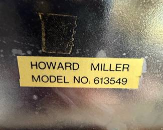 Howard Miller Westminster Chime Mantel Clock and Barometer Set