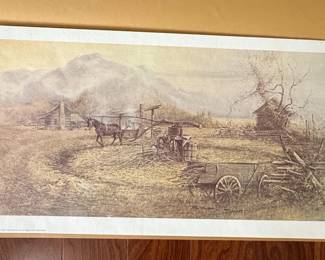Ben Hampton "Sorghum Mill" Limited Edition Print, Unframed