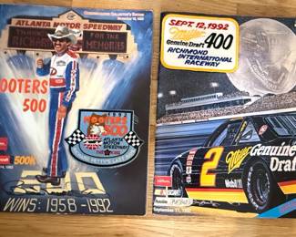 NASCAR Race Memorabilia Lot Hooters Richard Pettys Last Ride Miller Patches