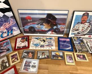 Dale Earnhardt and Richard Petty NASCAR Memorabilia Collection