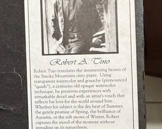 Robert A. Tino "First Impressions" Art Tile or Trivet