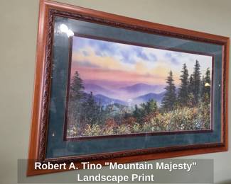 Robert A. Tino Mountain Majesty Landscape Print