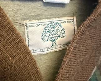 Mossy Oak Real Tree Camouflage Bomber Jacket and Field Jacket