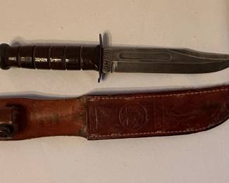KA-BAR USMC Fighting Knife WWII Era