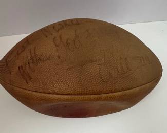 Autographed NFL Football  