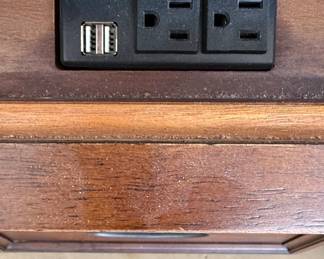 Nightstand with USB Ports