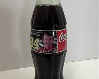 CocaCola Bill Elliott  NASCAR Bottle