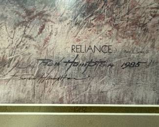 Ben Hampton "Reliance" Limited Edition Print
