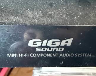 Samsung Giga Sound Blast MXJ Mini HiFi System