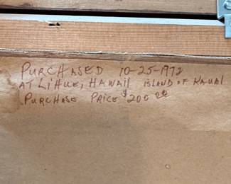 Pat Taylor Seascape Oil Painting