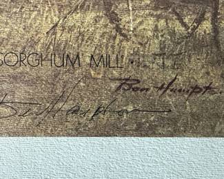 Ben Hampton "Sorghum Mill" Limited Edition Print, Unframed