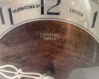 Bravingtons Ltd. Smiths Enfield Art Deco Mantel Clock