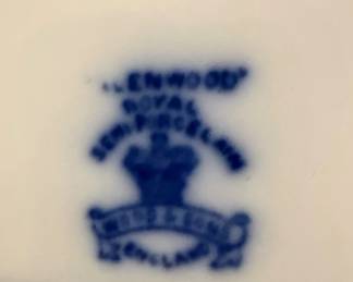 Wood and Sons, Flow Blue Bowl