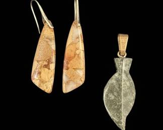 Pendant and Earrings Set