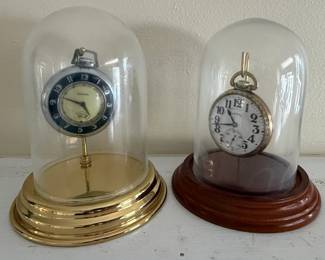 Illinois Bunn Special Railroad Pocket Watch and Sentinel Pocket Watch