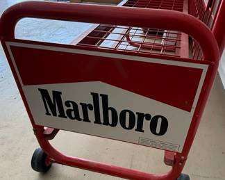 Marlboro Cigarette Advertising Bin