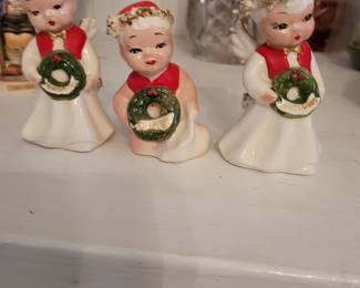 Vintage Christmas figures