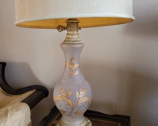 Vintage table lamp there are two