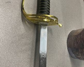 Reproduction Civil War sword.
