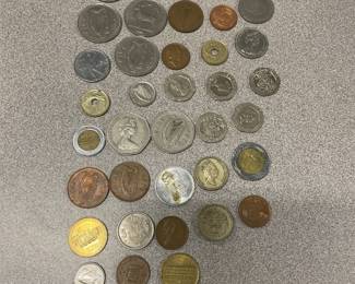 Collection of foreign coins