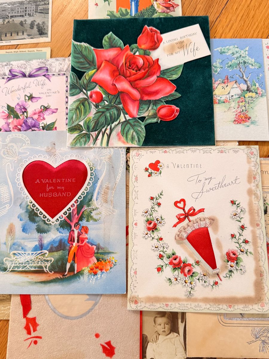 Tons of antique and vintage ephemera