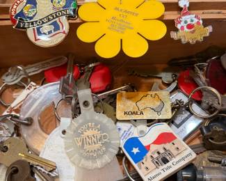 Lots more keychains!