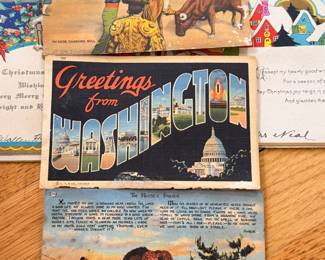 Antique postcards