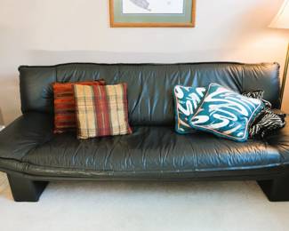 Leather Gondola Sofa 