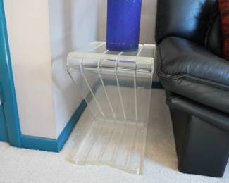 Acrylic End table 