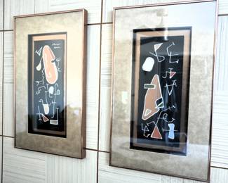 Framed Abstract Art