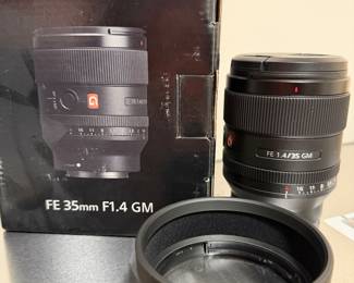 Recently Purchased Sony Lens