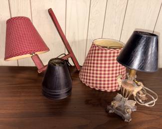 Wall Lamp, Shades, Etc!