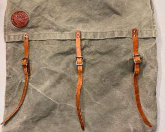 Duluth Pack Canvas Leather Backpack!