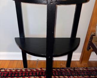 Black Vtg 2-Tiered Table!