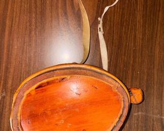 Antique Wooden Rustic Water Canteen!