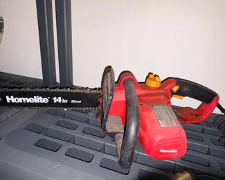 Homelite 14in Electric #UT4310 Chainsaw!