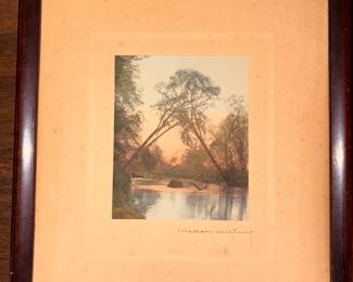 Wallace Nutting Vtg framed landscape art!