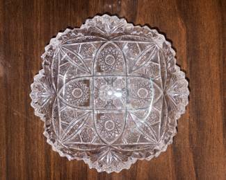 American Brilliant Sawtooth Bowl!