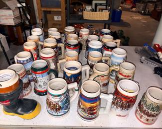 Vtg Budweiser Steins!