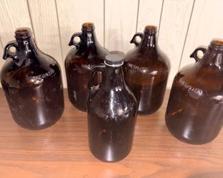 Gallon & 64 Oz Brown Jugs!