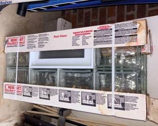 REDI2SET Glass Block Windows 32"Wx16"H!