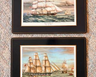 Pimpernel England Clipper Ships Placemats!