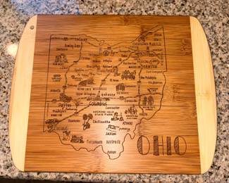 Totally Bamboo Ohio Cutting Board!