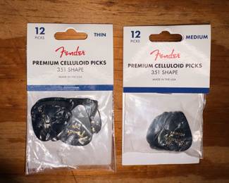 Fender Premium Celluloid Guitar Picks!