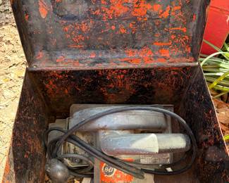 Vintage B & D in original metal case