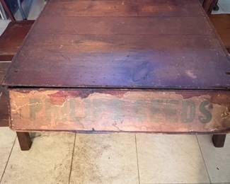 Antique seed display