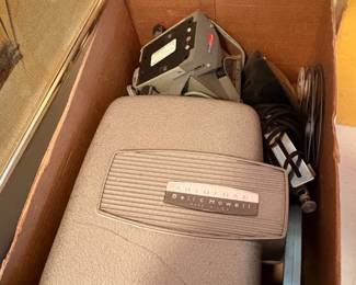 Vintage film projector