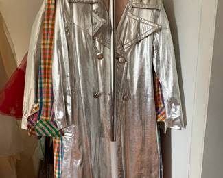 Silver mod style coat